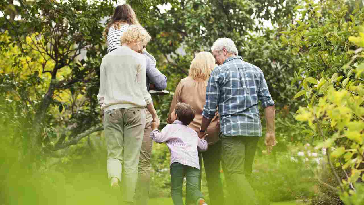 Nonni, figli e nipoti