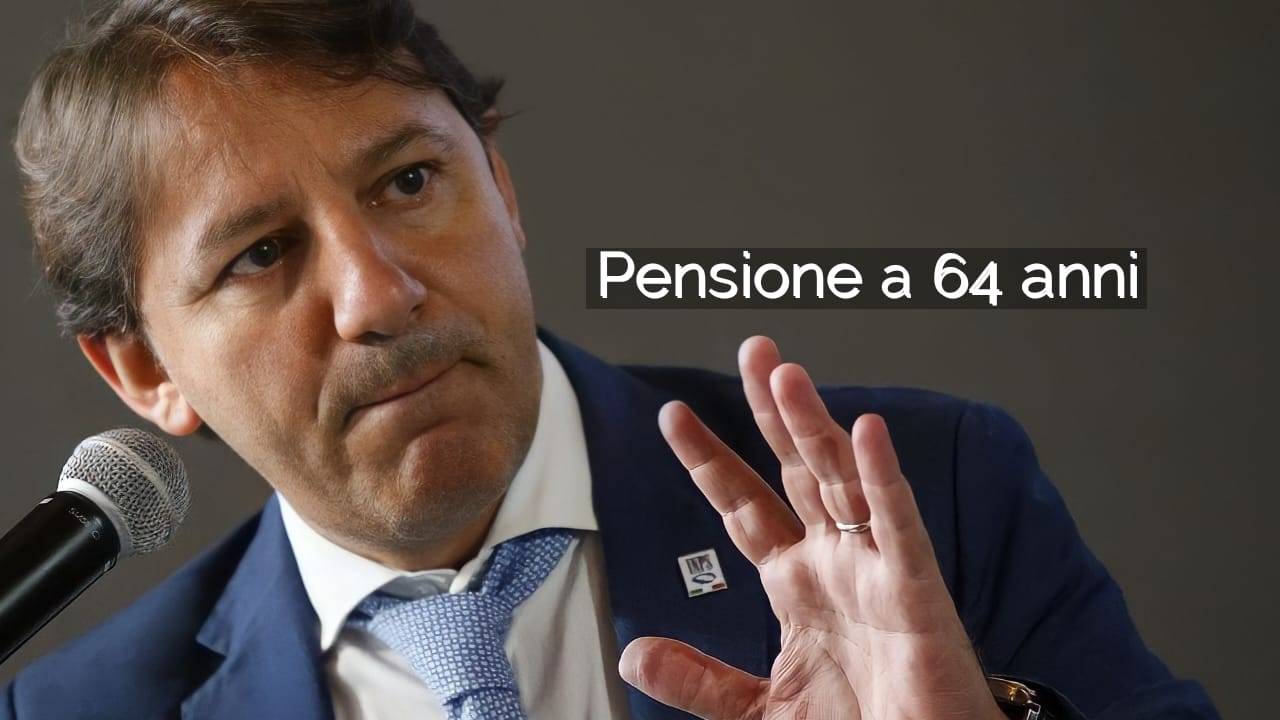 Pensione a 64 anni