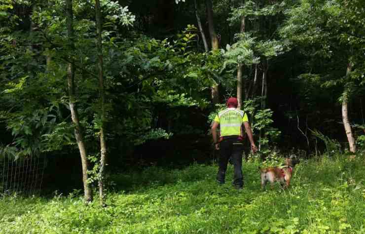 Persona che fa escursione