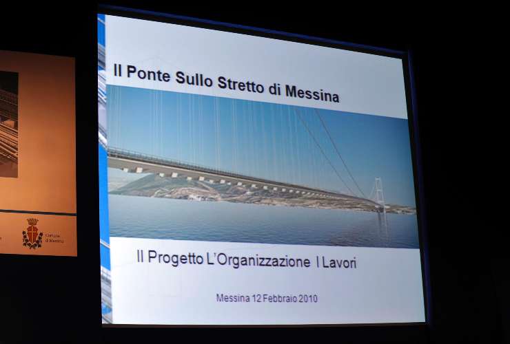Ponte sullo stretto di Messina