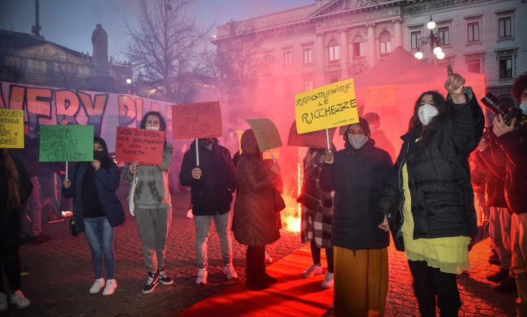 Proteste Teatro alla Scala