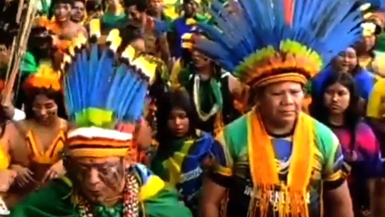Indios proteste contro Lula 