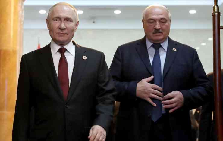 Putin e Lukashenko