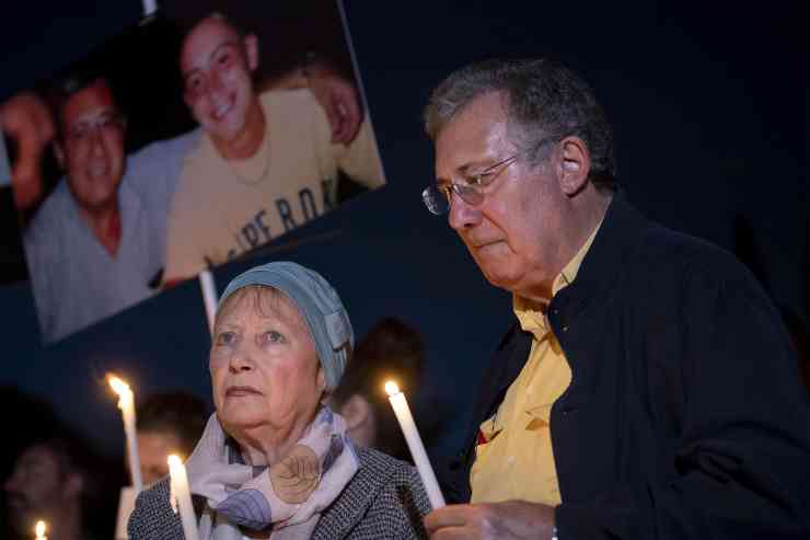 Rita Calore e Giovanni Cucchi