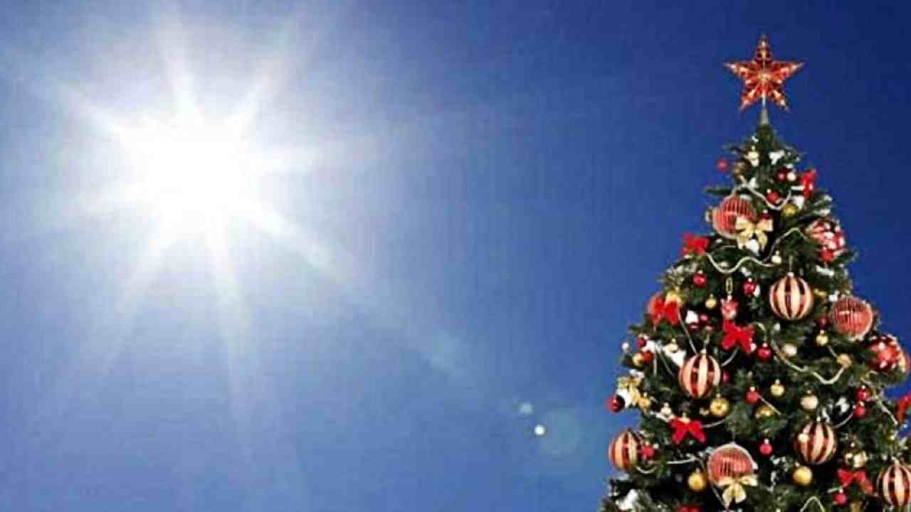 Temperature miti nel periodo natalizio