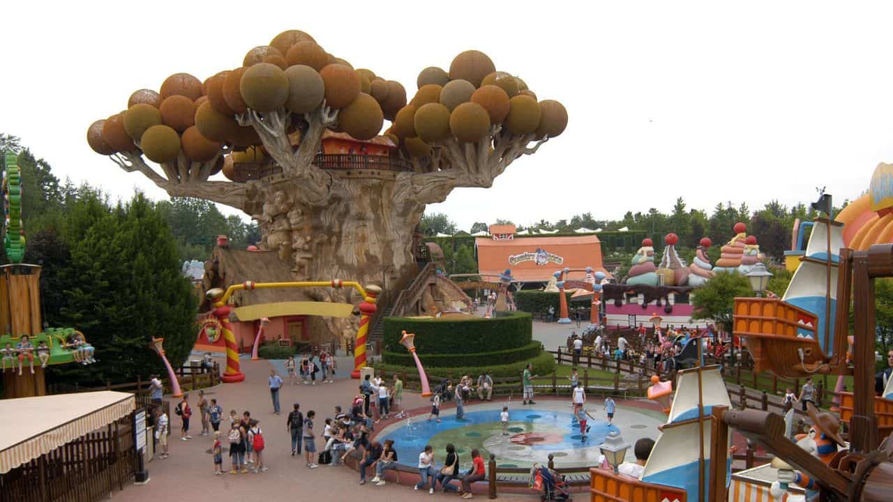 Una zona di Gardaland