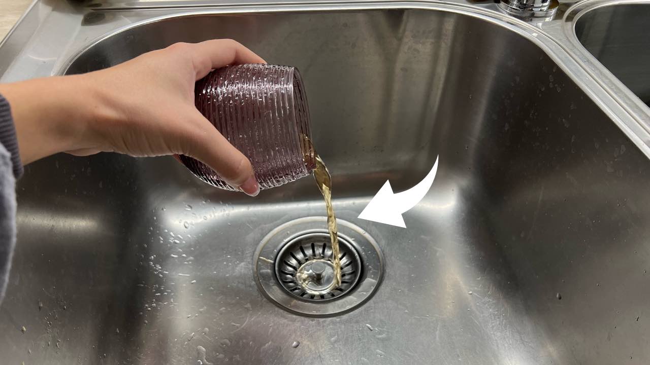 Versa 1 bicchiere di aceto