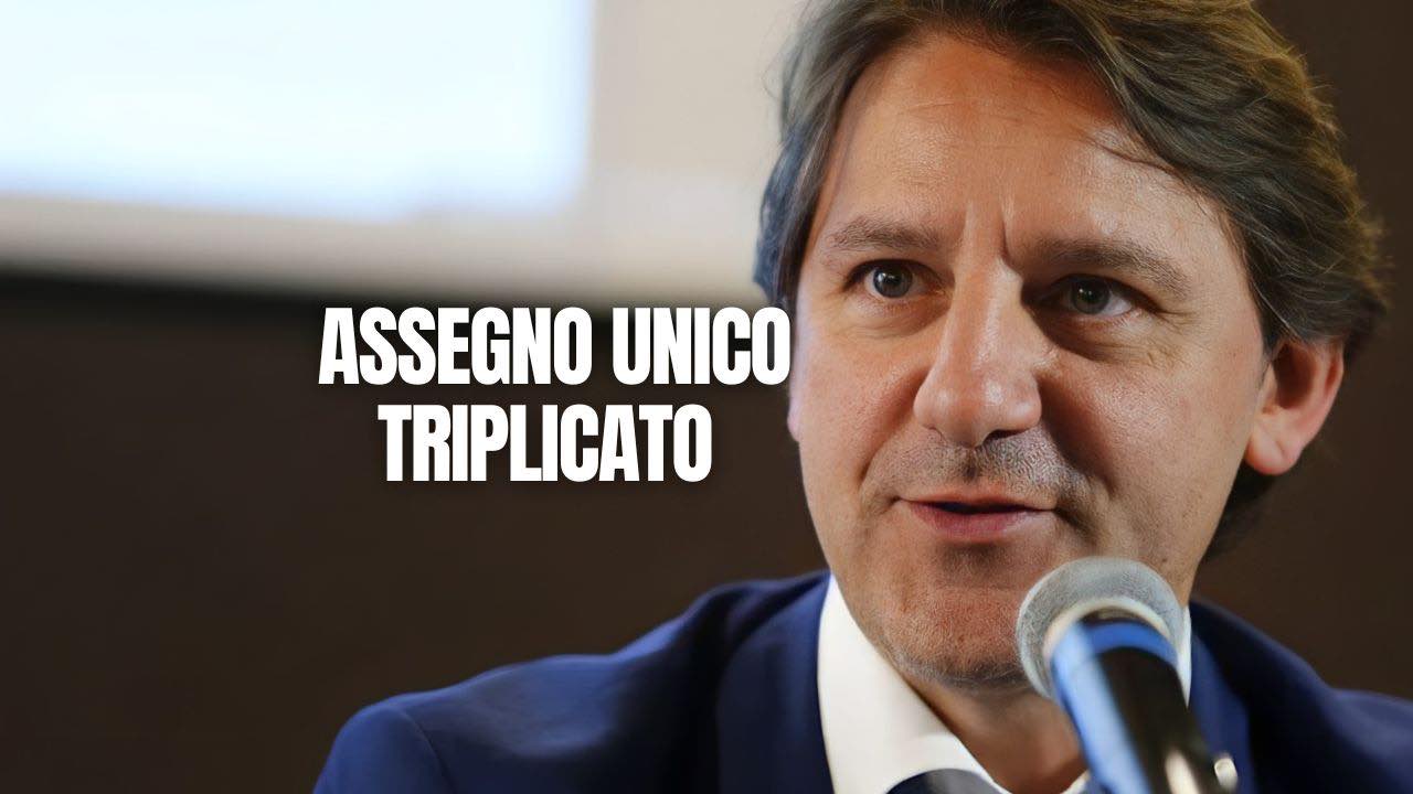 assegno unico triplicato