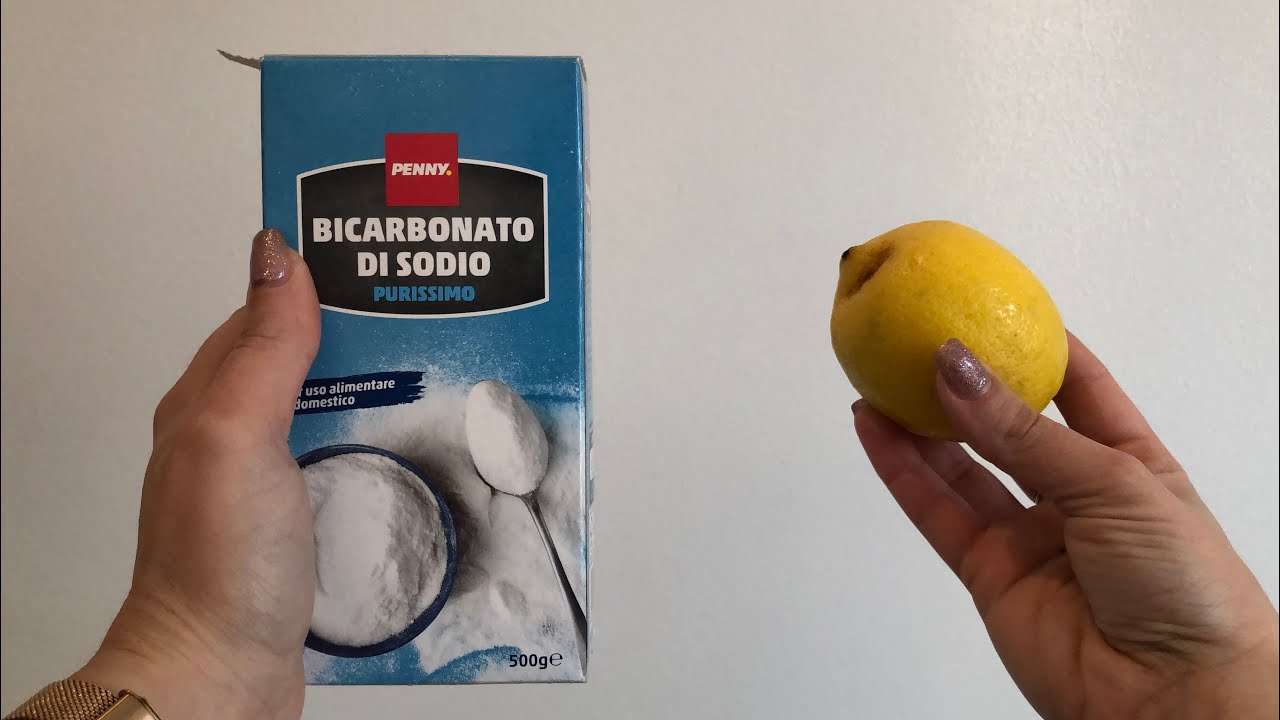 Limone e bicarbonato