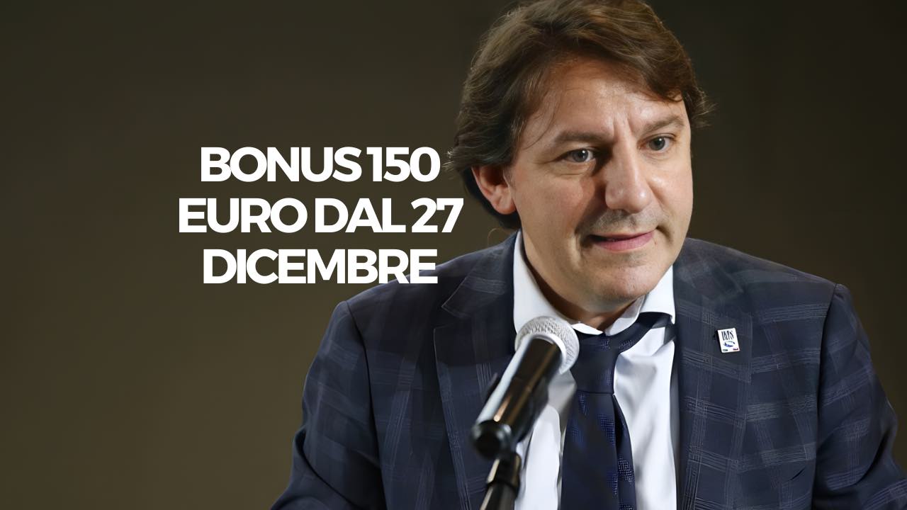 bonus 150 euro dal 27 dicembre