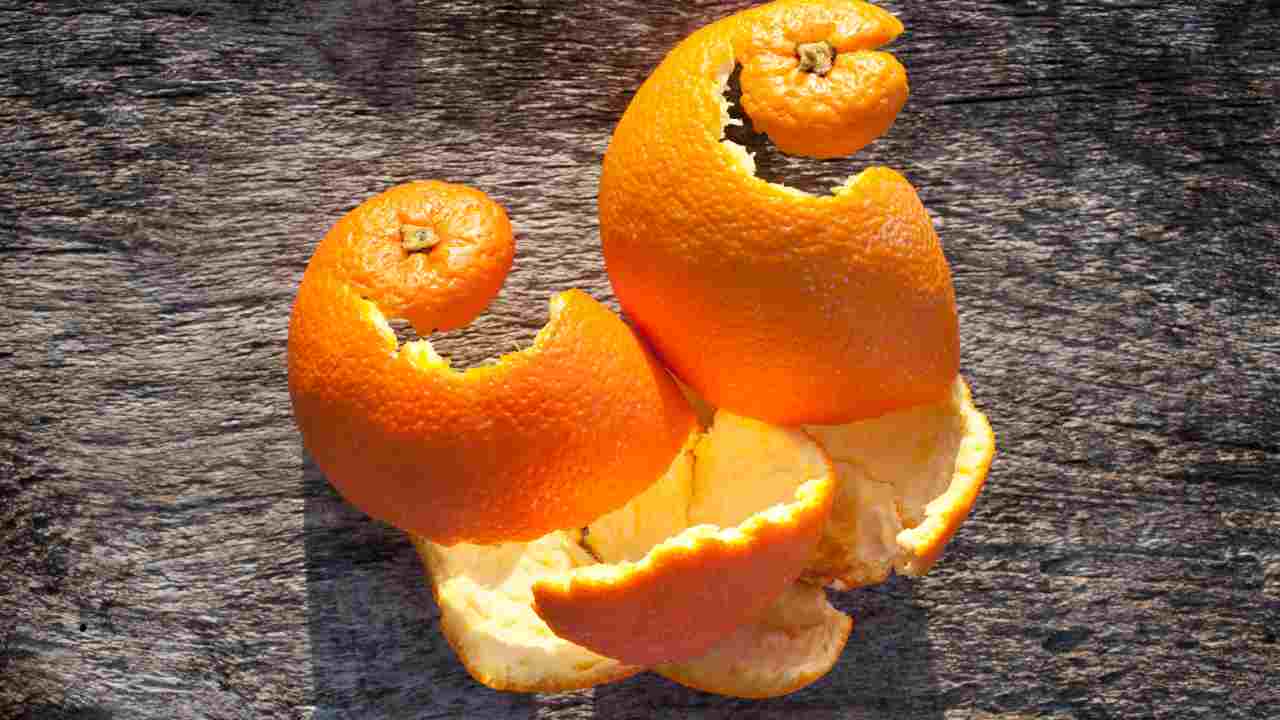 Oranges: this is how to use the peel with vinegar