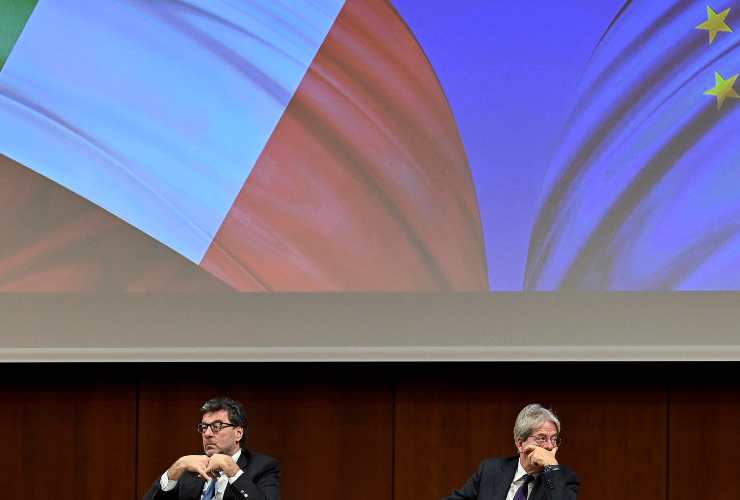 l ministro dell'Economia ed Il commissario europeo per l'Economia