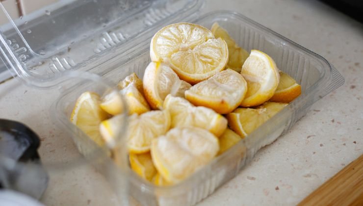 Limone nel freezer 