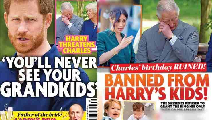 Scoop Carlo e Duchi del Sussex