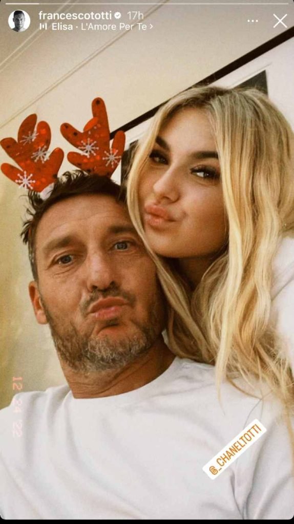 Stories Francesco e Chanel Totti
