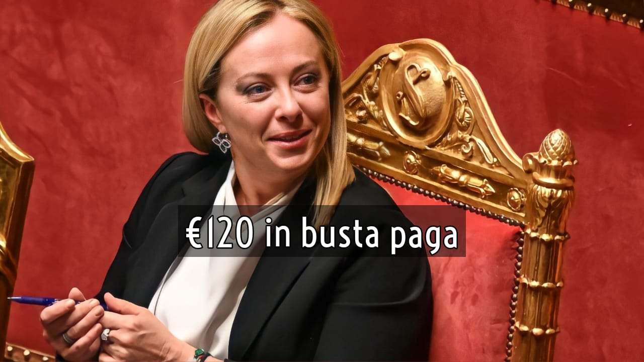 120 euro in busta paga