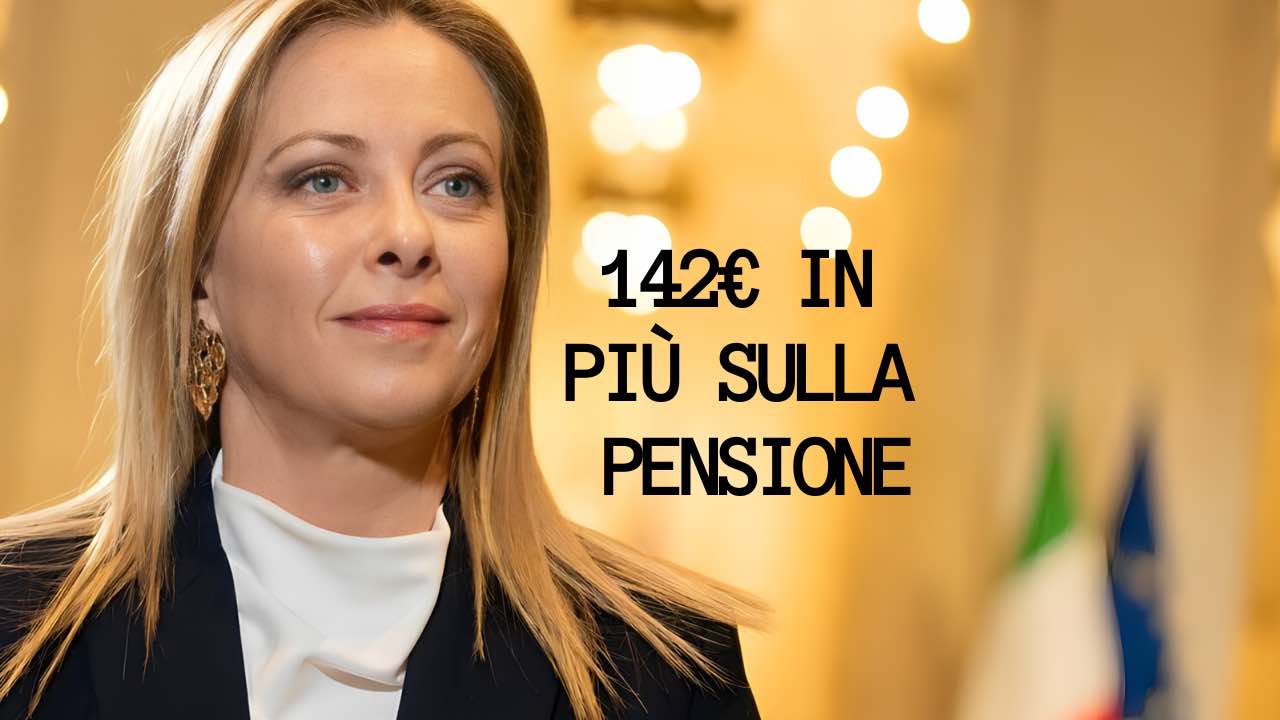 142 euro sulla pensione