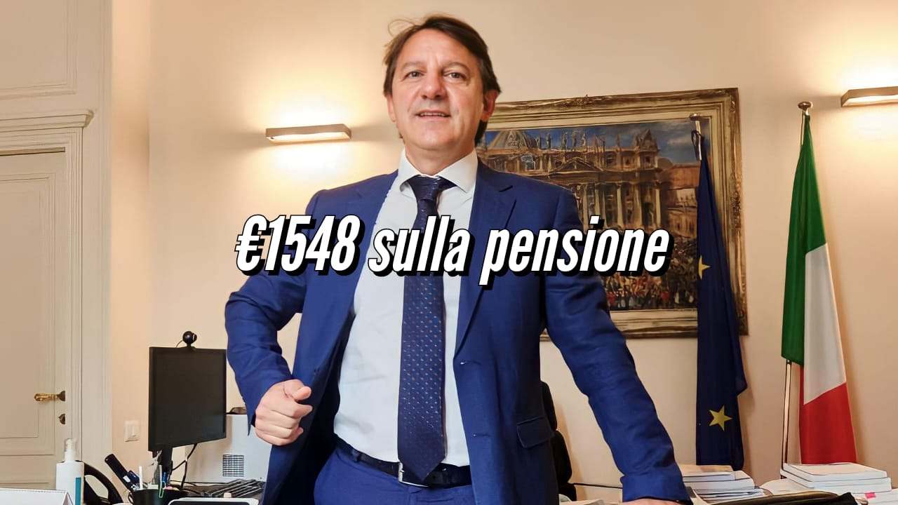 1548 euro sulla pensione