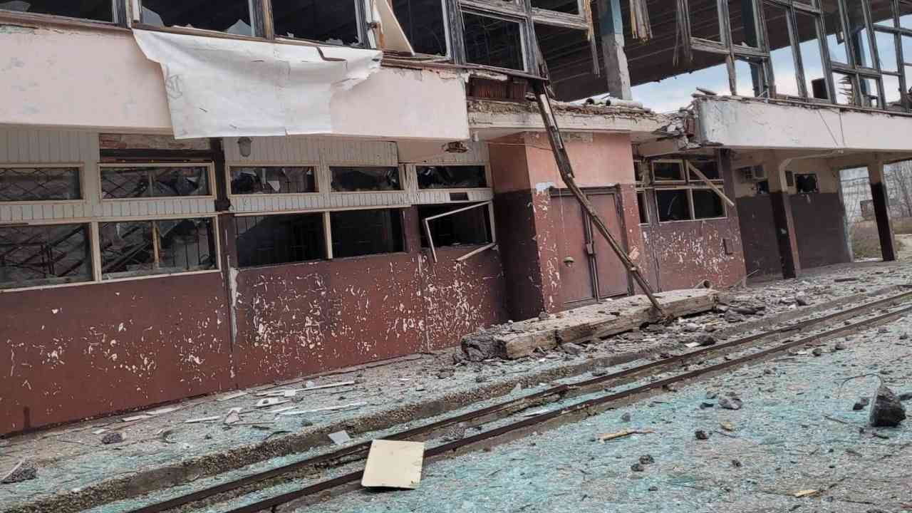 Bombardamenti a Zaporizhzhia