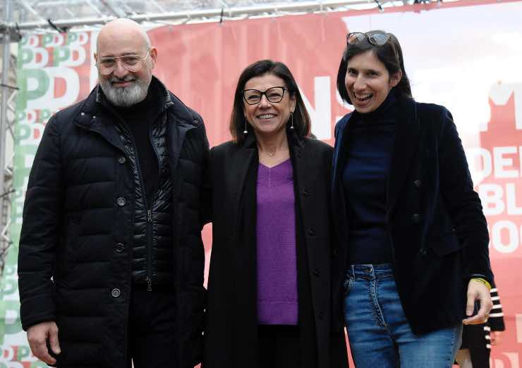 Bonaccini De Micheli Schlein