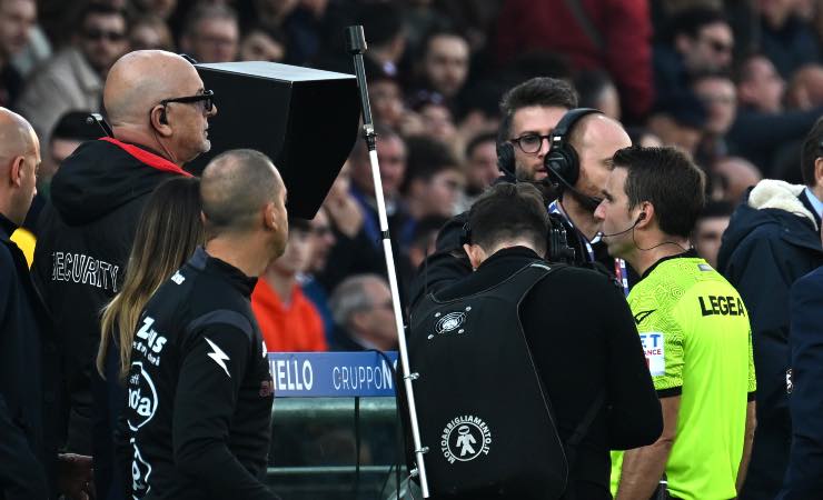 Controllo Var, Salernitana-Milan