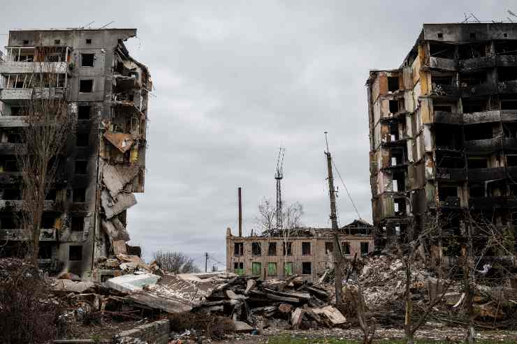 Edifici distrutti guerra Ucraina