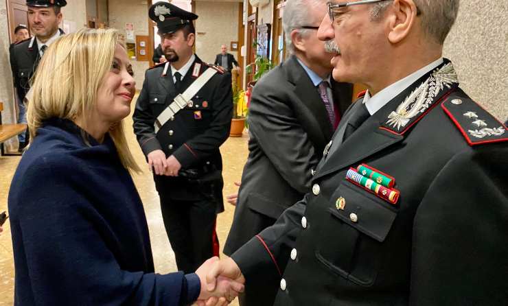 Giorgia Meloni dopo l'arresto di Messina Denaro