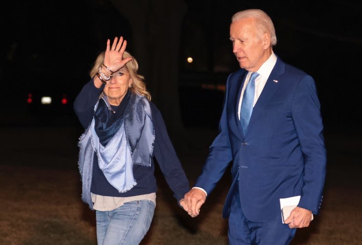 Joe Biden e la first lady Jill Biden