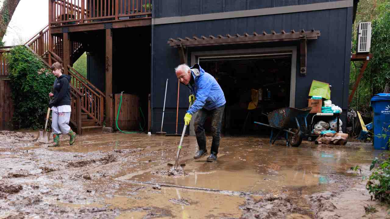 Maltempo in California