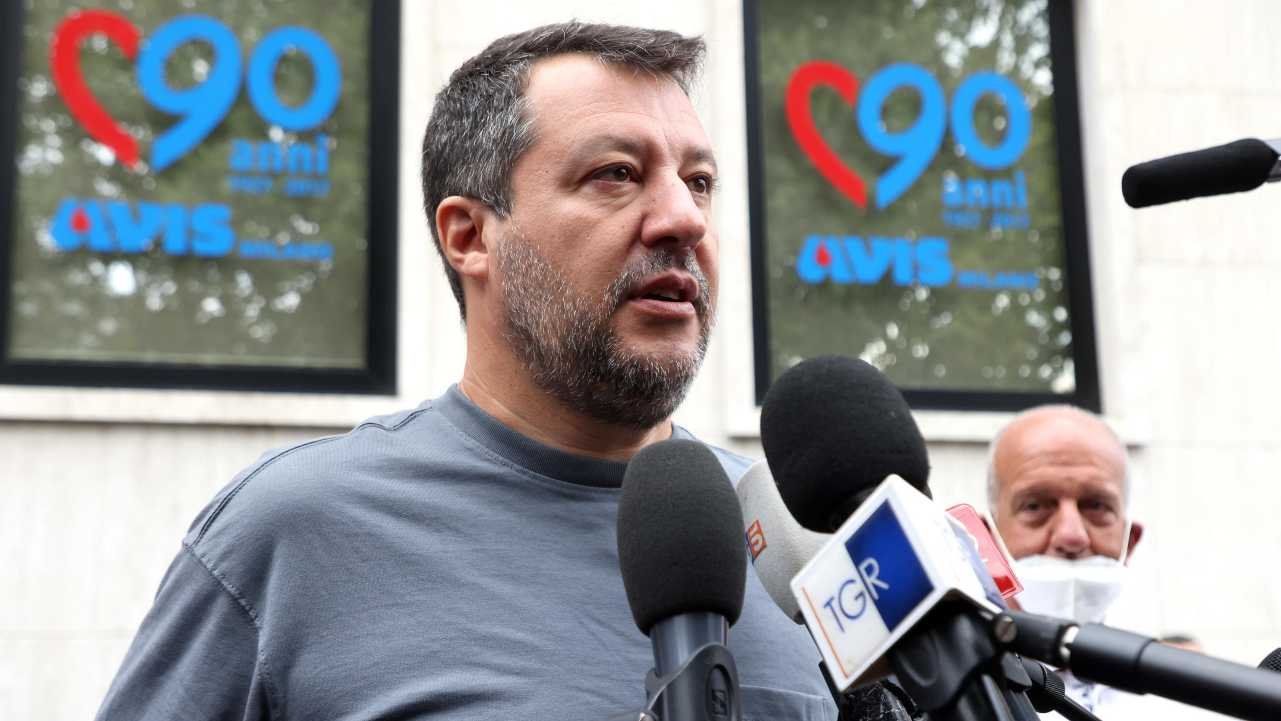 Il ministro Matteo Salvini