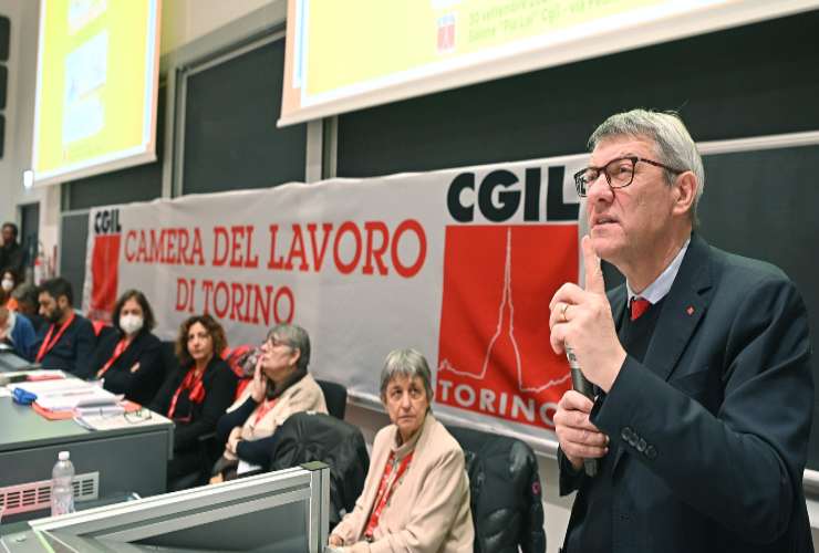 Maurizio Landini segretario generale CGIL