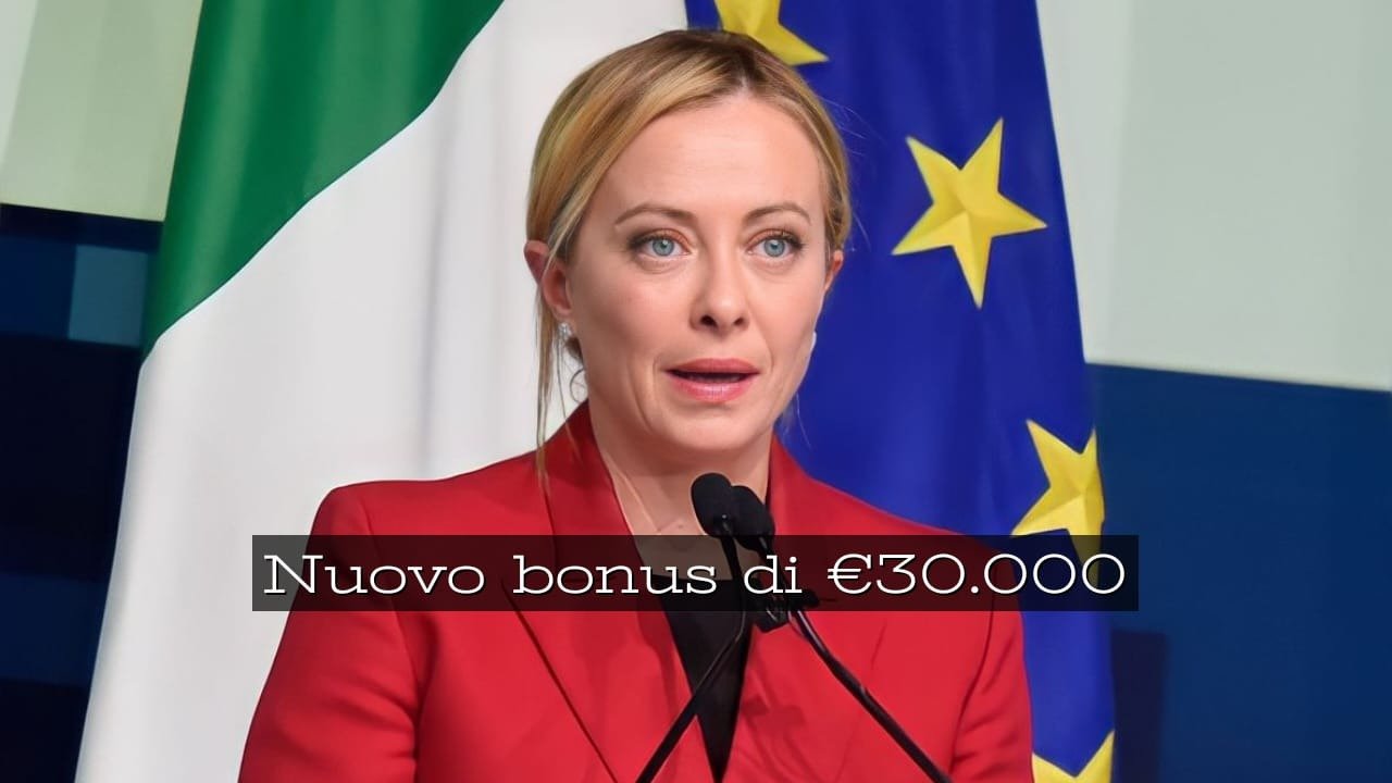 Nuovo bonus 30000 euro