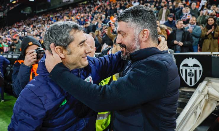 Rino Gattuso ed Ernesto Valverde