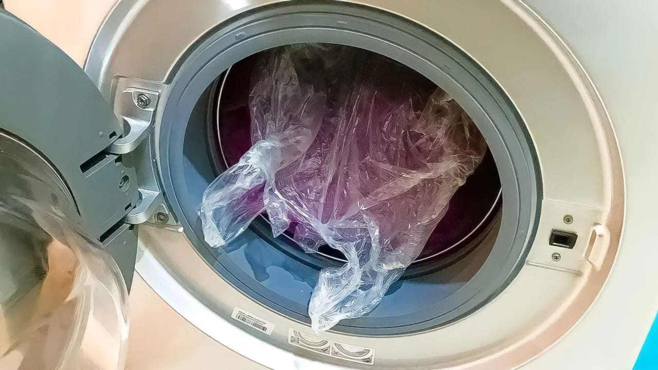 Sacchetto in lavatrice