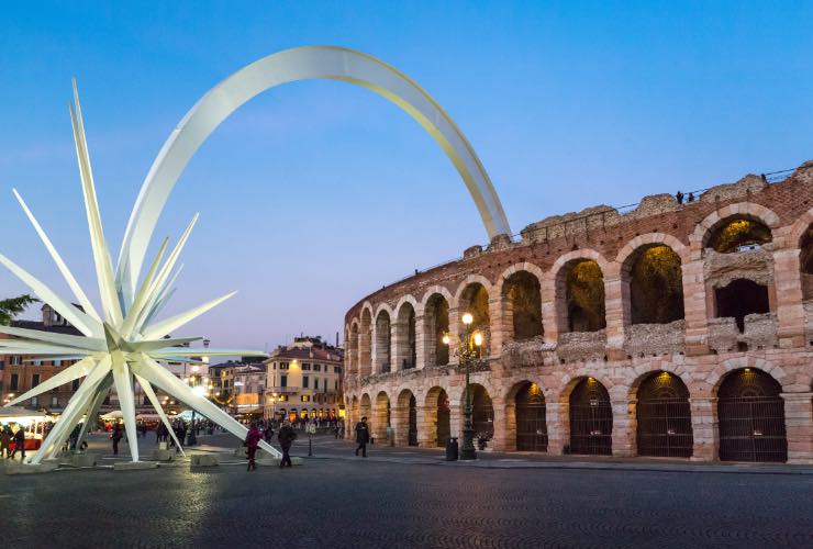 Stella di Natale in Piazza Bra