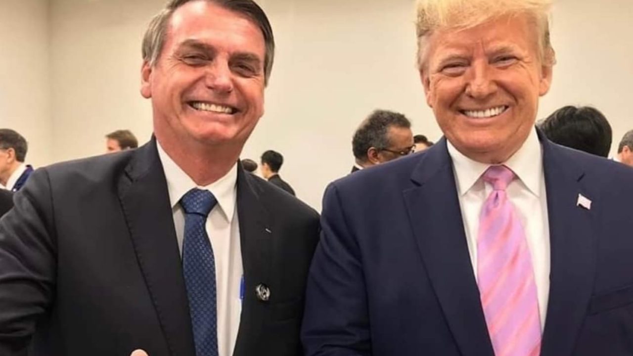Bolsonaro e Trump 