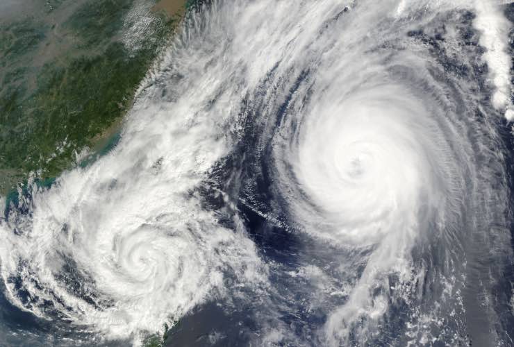 Meteo: vista satellitare