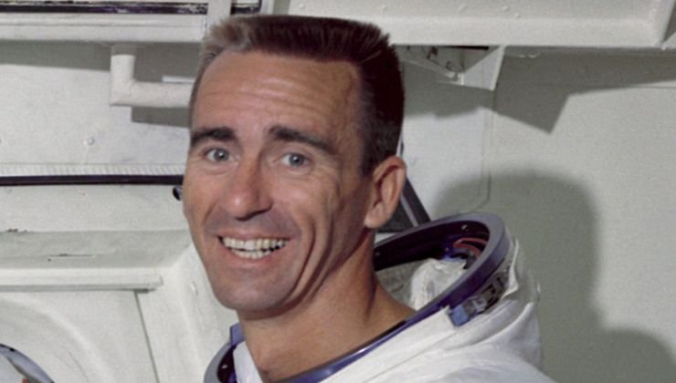 Walter Cunningham all'epoca della missione Apollo 7