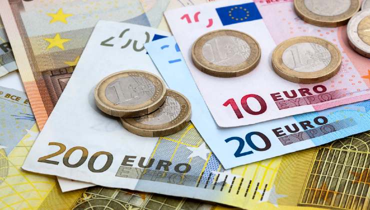 euro e banconote 