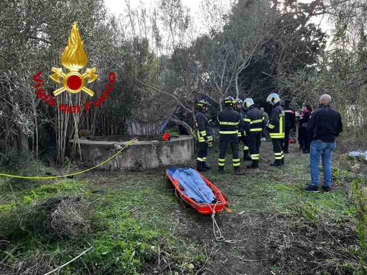 il recupero del corpo di Danilo Sulas