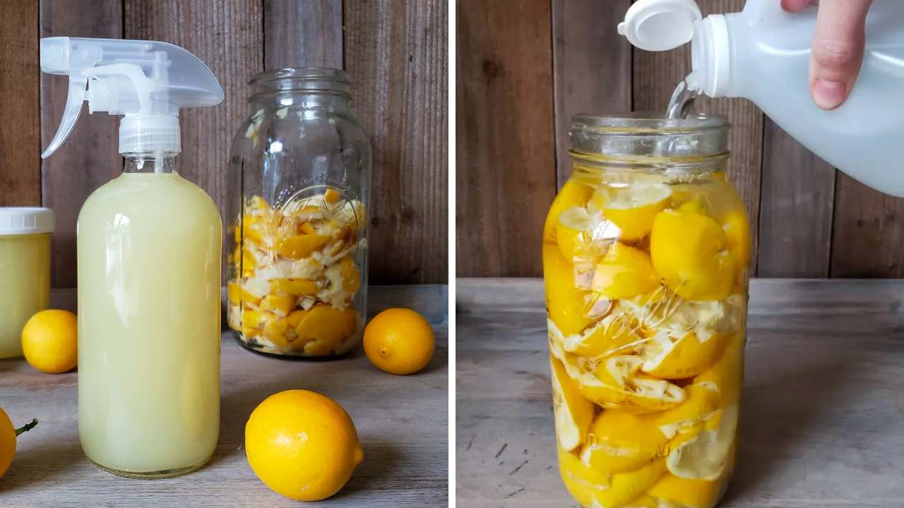 Zitrone und Essig