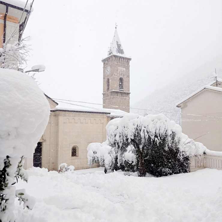 neve in Abruzzo