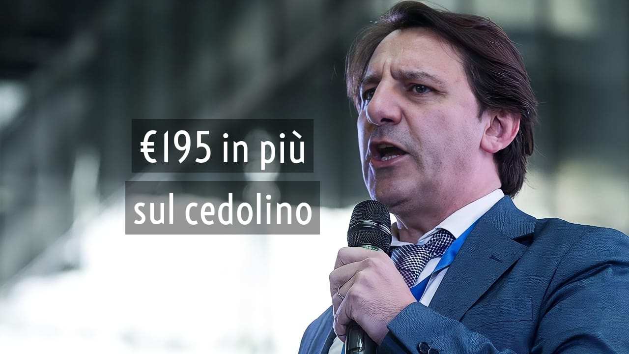 195 euro sul cedolino