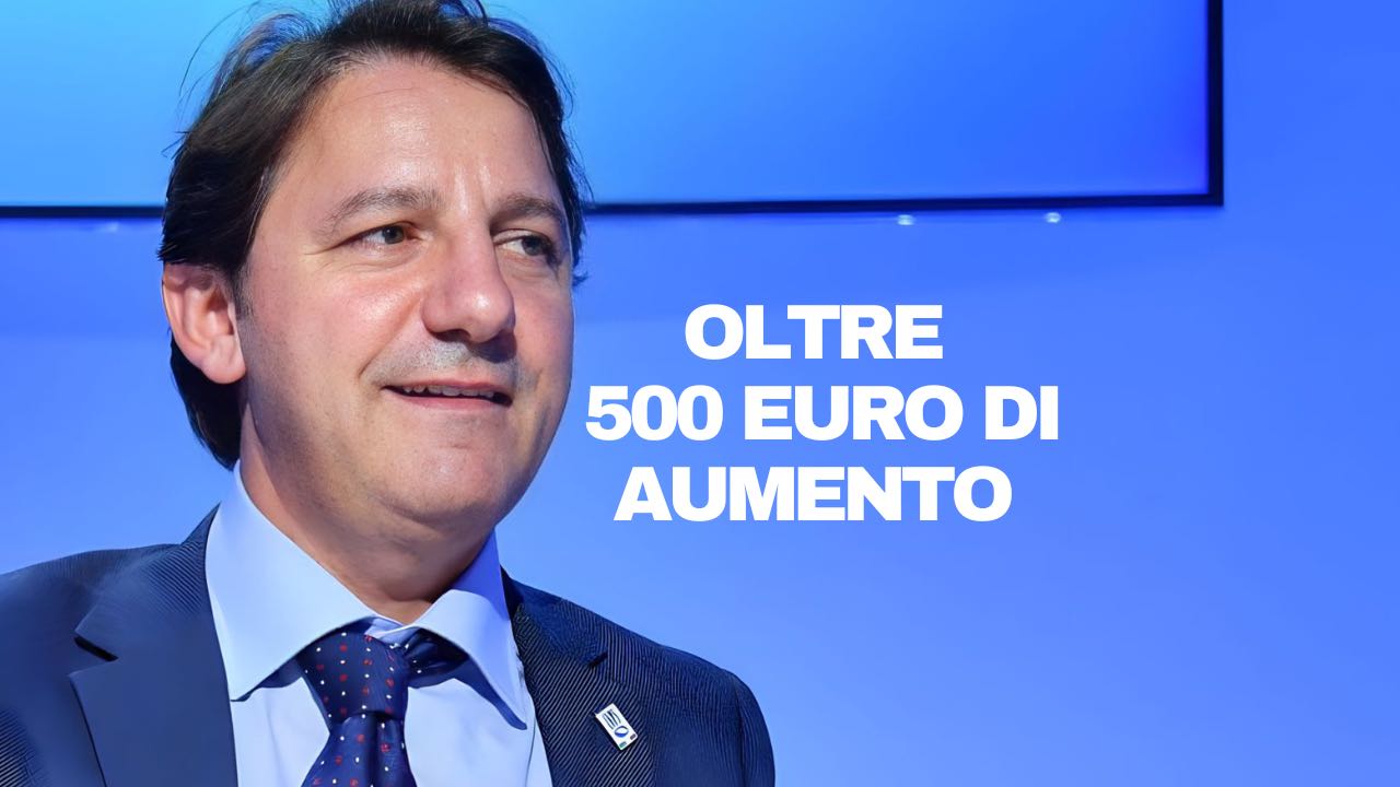 500 euro di aumento