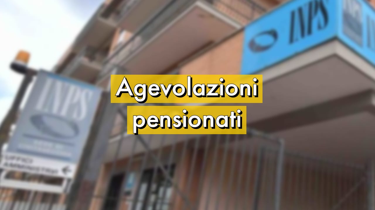 Agevolazioni INPS