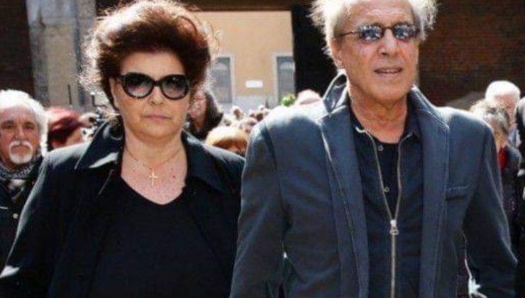 Celentano e la moglie Mori