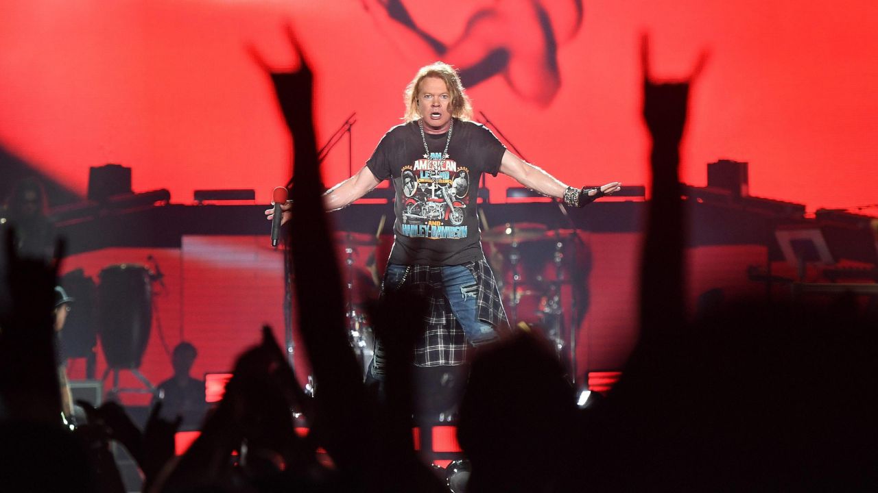 Axl Rose sul palco