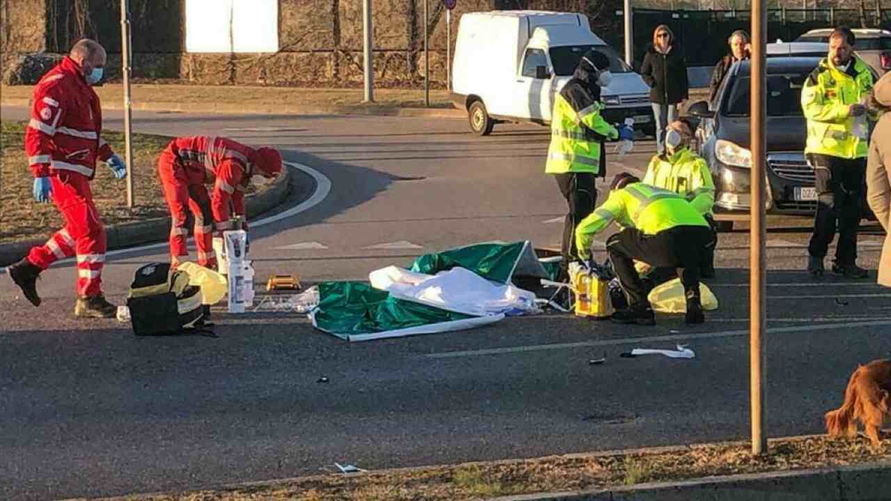 Donna investita a Udine