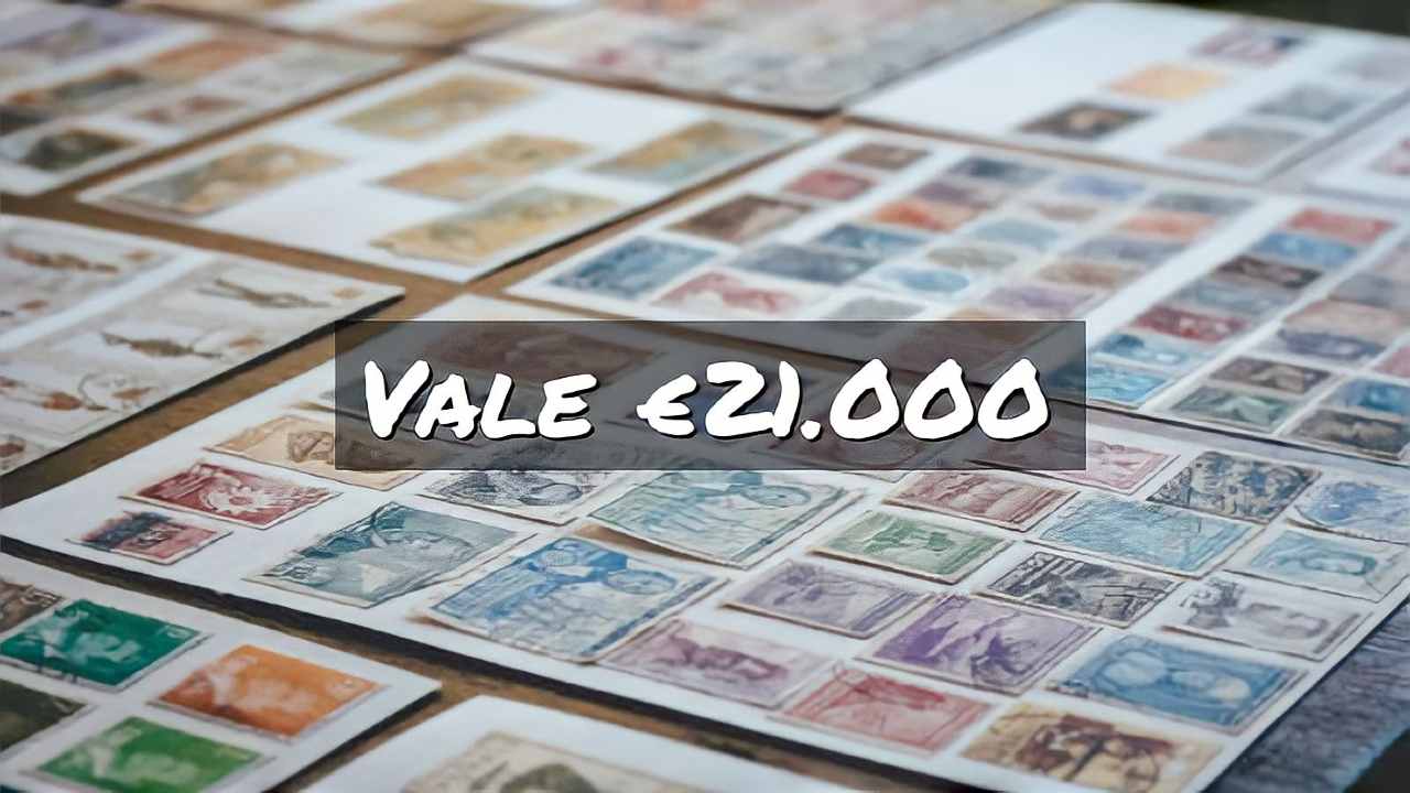 Famoso francobollo italiano