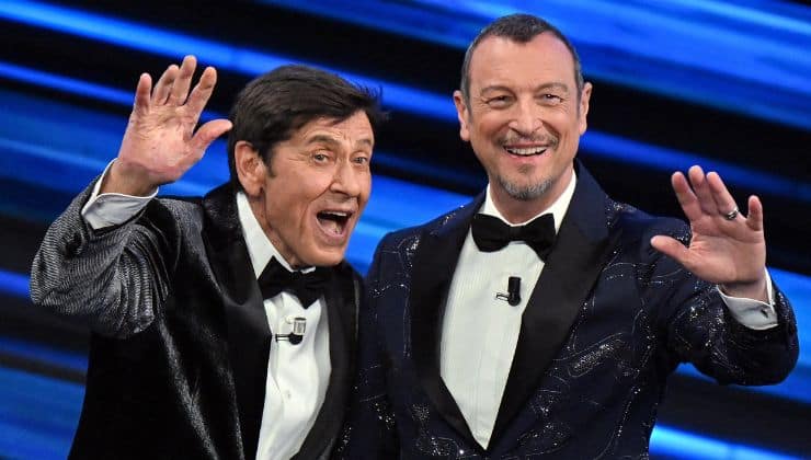 Gianni Morandi e Amadeus